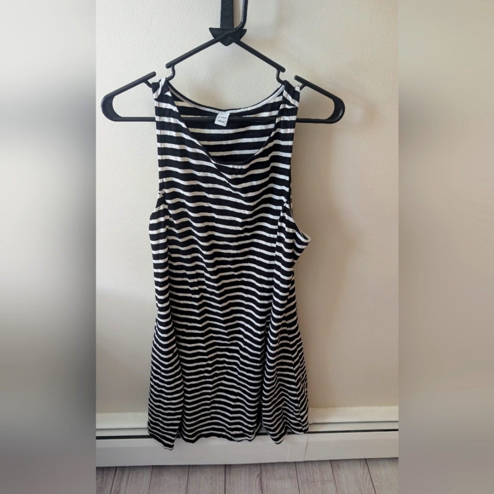 Old Navy Women's Casual Black And White Dress Size XL